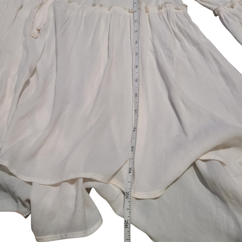 FREE PEOPLE bell sleeve blouse M - Picture 9 of 9